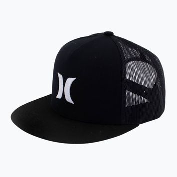 Мъжка шапка Hurley Icon Solid Flat Trucker black