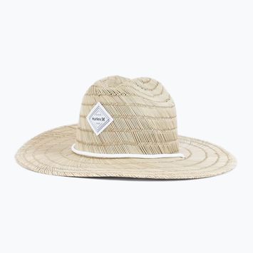 Дамска шапка Hurley Diamond Straw в цвят каки