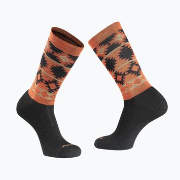 Мъжки чорапи за колоездене Northwave Core cinnamon / black