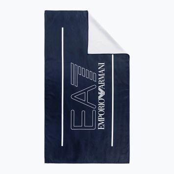 Хавлиена кърпа EA7 Emporio Armani Water Sports Active navy blue w/white logo