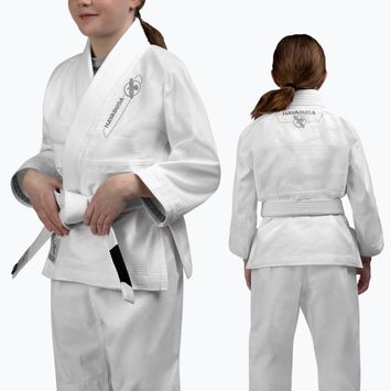GI за деца Бразилско джу-джицу Hayabusa Essential white