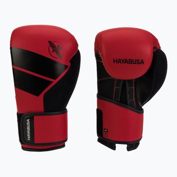 Боксови ръкавици Hayabusa S4 червени S4BG