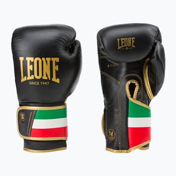 Боксови ръкавици Leone 1947 Италия '47 black GN039