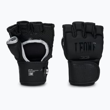 Leone 1947 Black Edition ММА граплинг ръкавици черни GP105