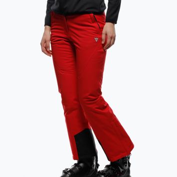 Дамски скиорски панталони Dainese Opra Aerosense-Dry racing red