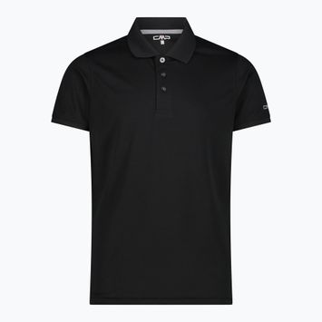 Мъжка поло тениска CMP 3T60077 Polo nero/cemento