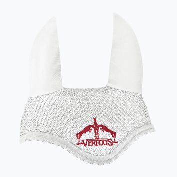 Ушанки за коне Veredus Цветни в бяло и бордо 1V1LB3