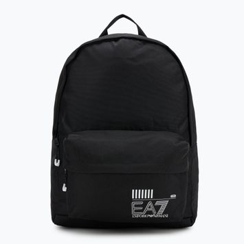 EA7 Emporio Armani Train Core 20 l черно-бяла градска раница с лого