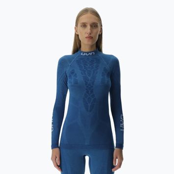 Дамска термо блуза с дълъг ръкав UYN Elevation Biomorph LS Turtle Neck blue atoll