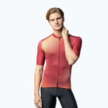 Мъжко колоездачно трико Alé Optical bordeaux