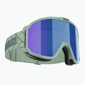 Скиорски очила Bliz Rave matt green/brown blue