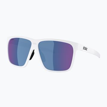 Слънчеви очила Bliz A001 matte white/grey blue multi