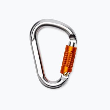 Катерачна технология Hms Snappy Cf Twist Lock L4600006 сребристо-оранжев карабинер 2C46000ZPE
