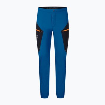 Мъжки панталони Montura Speed Style тъмно синьо/мандарино