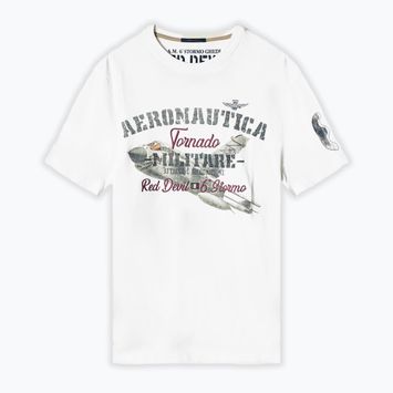 Мъжка тениска Aeronautica Militare Tornado milk white