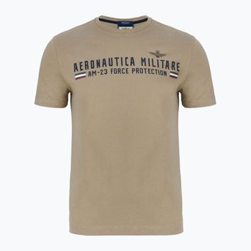 Мъжка тениска Aeronautica Militare Heritage dune beige