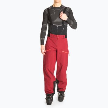 Мъжки панталони за скитуринг La Sportiva Chaser Evo Shell Bib sangria
