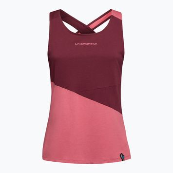 La Sportiva Twist Tank дамска тениска rosebay / rosewood