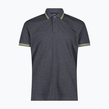Мъжка тениска CMP Polo 34D5987 black/blue