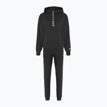 EA7 Emporio Armani Дамски спортен екип HO 1/4 Zip black/gold