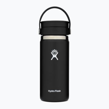 Термобутилка Hydro Flask Wide Flex Sip 470 ml черна W16BCX001