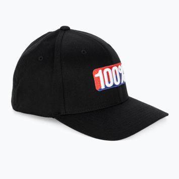Мъжка шапка 100% Classic X-Fit Flexfit black 20011-001-18
