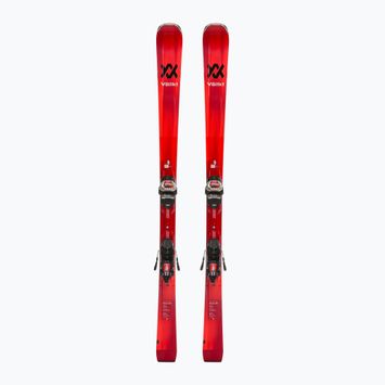 Völkl Deacon 80 + Lowride XL 13 FR Demo GW червено/черно/бяло ски за спускане