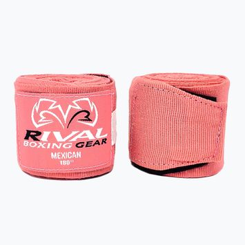 Боксови бинтове Rival Mexican Handwraps 210 cm розов