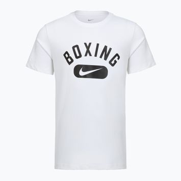 Мъжка тениска за тренировка Nike Boxing Disc DFC white/black