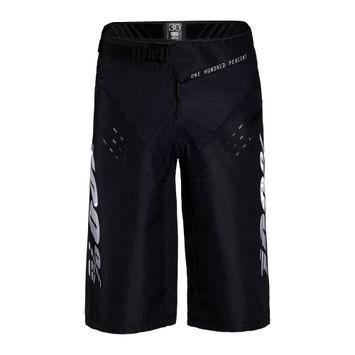 Мъжки къси панталони за колоездене 100% R-Core черни STO-42105-001-30