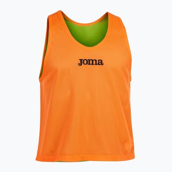 Двустранен тренировъчен гащеризон Joma флуорно оранжев/флуорно зелен футболен маркер