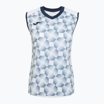 Дамска волейболна тениска Joma Supernova III white & navy blue 901444