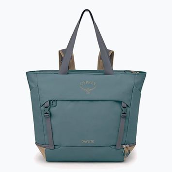 Osprey Daylite Large Tote 26 л пътна чанта каскадно синьо / лате кафяво