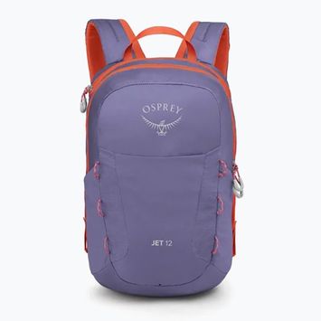 Детска туристическа раница Osprey Jet 12 l euphoria purple / mars orange