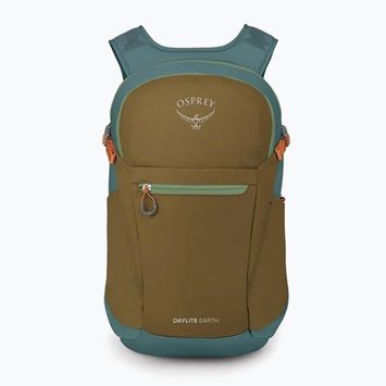 Osprey Daylite Plus Earth 20 л туристическа раница хистозол кафяво / каскадно синьо