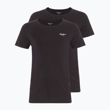 Мъжки тениски Pepe Jeans Pepe 2 бр. черни