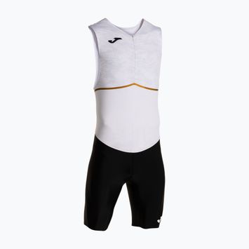 Мъжки костюм за триатлон Joma Record III Боди бяло/черно