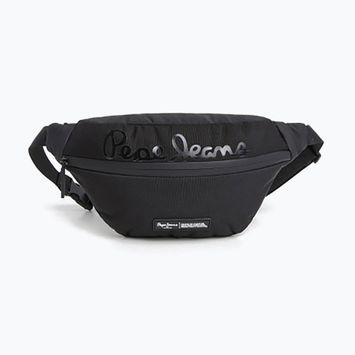 Pepe Jeans Sebastian Core черна чанта с бъбреци