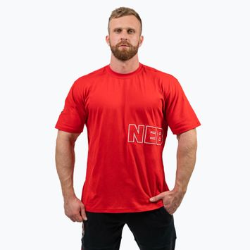 NEBBIA мъжка тениска Dedication червена