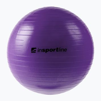 Piłka gimnastyczna InSPORTline fioletowa 3912-4 85 cm