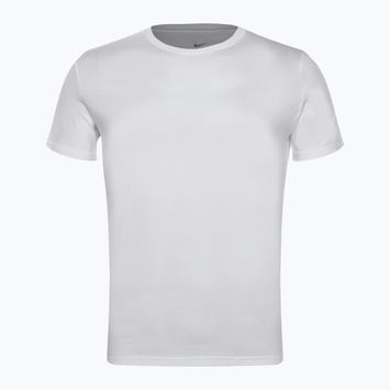 Мъжка тренировъчна тениска Nike Everyday Cotton Stretch Crew Neck SS 2Pk 100 white