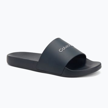 Мъжки джапанки Calvin Klein HM0HM00455 Pool Slide Rubber navy