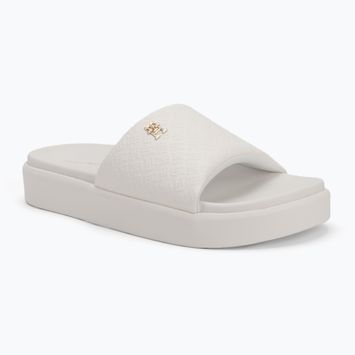 Дамски чехли Tommy Hilfiger Platform Monogram Poolslide ancient white