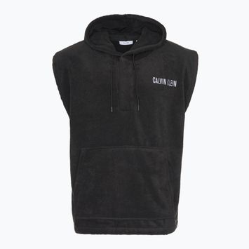 Мъжко пончо Calvin Klein KM0KM01150 Towel Hoodie pvh black