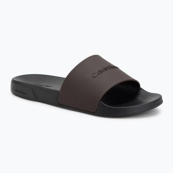Мъжки чехли Calvin Klein HM0HM02107 EssMonobrand black/bordeaux