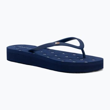 Дамски джапанки Tommy Hilfiger Critter Print Summer preppy navy