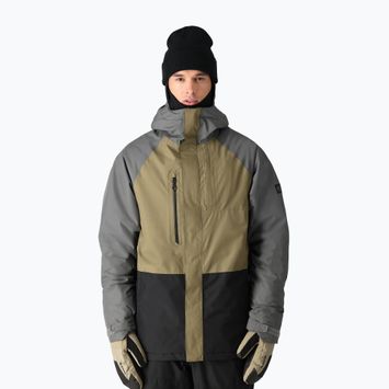 Мъжко яке за сноуборд 686 Gore-Tex Core Insulated rhino grey colorblock