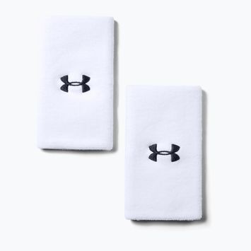 Under Armour 6'' Performance Wristband 2 бр. бяло/черно
