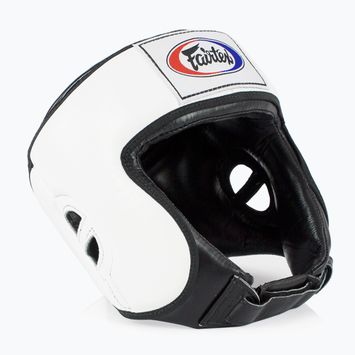 Боксова каска Fairtex Muay Thai & Kickboxing Competition white