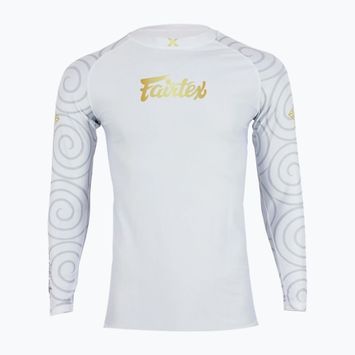 Мъжки рашгард с дълъг ръкав Fairtex Hanuman Pro white
